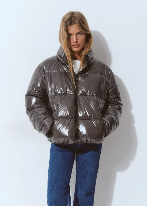 Abrigo acolchado vinilado*Brownie Online
