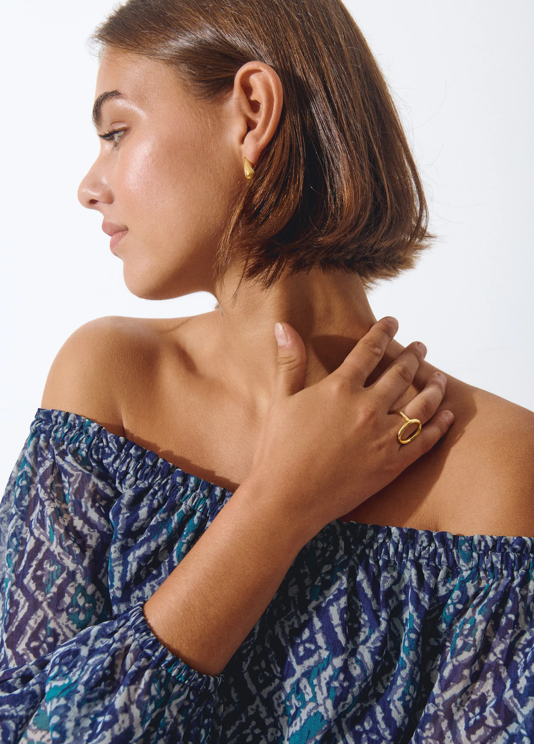 Anillo aro abierto*Brownie New