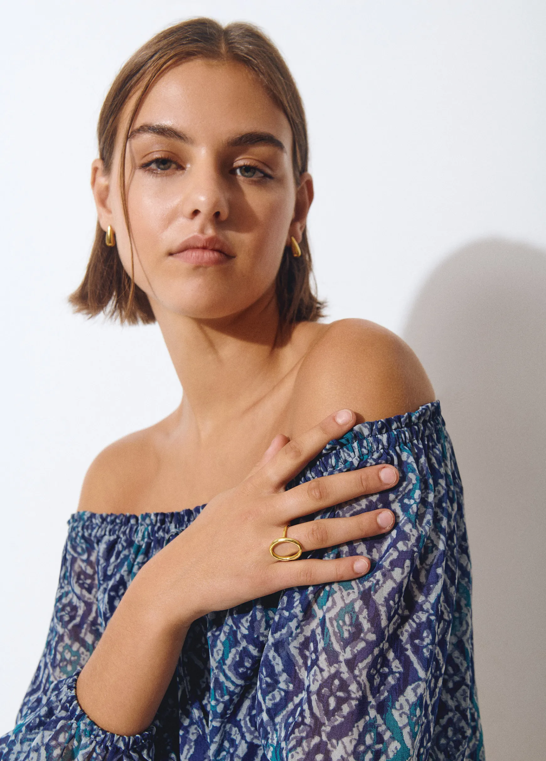 Anillo aro abierto*Brownie New