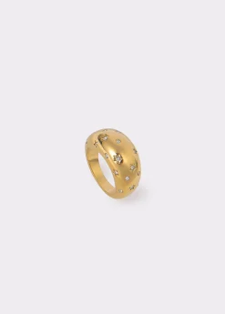 Anillo grueso incrustaciones*Brownie Online