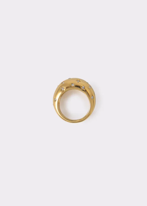 Anillo grueso incrustaciones*Brownie Online