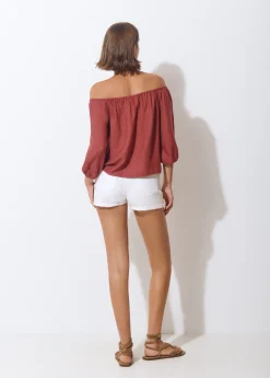 Blusa manga larga lisa*Brownie Best