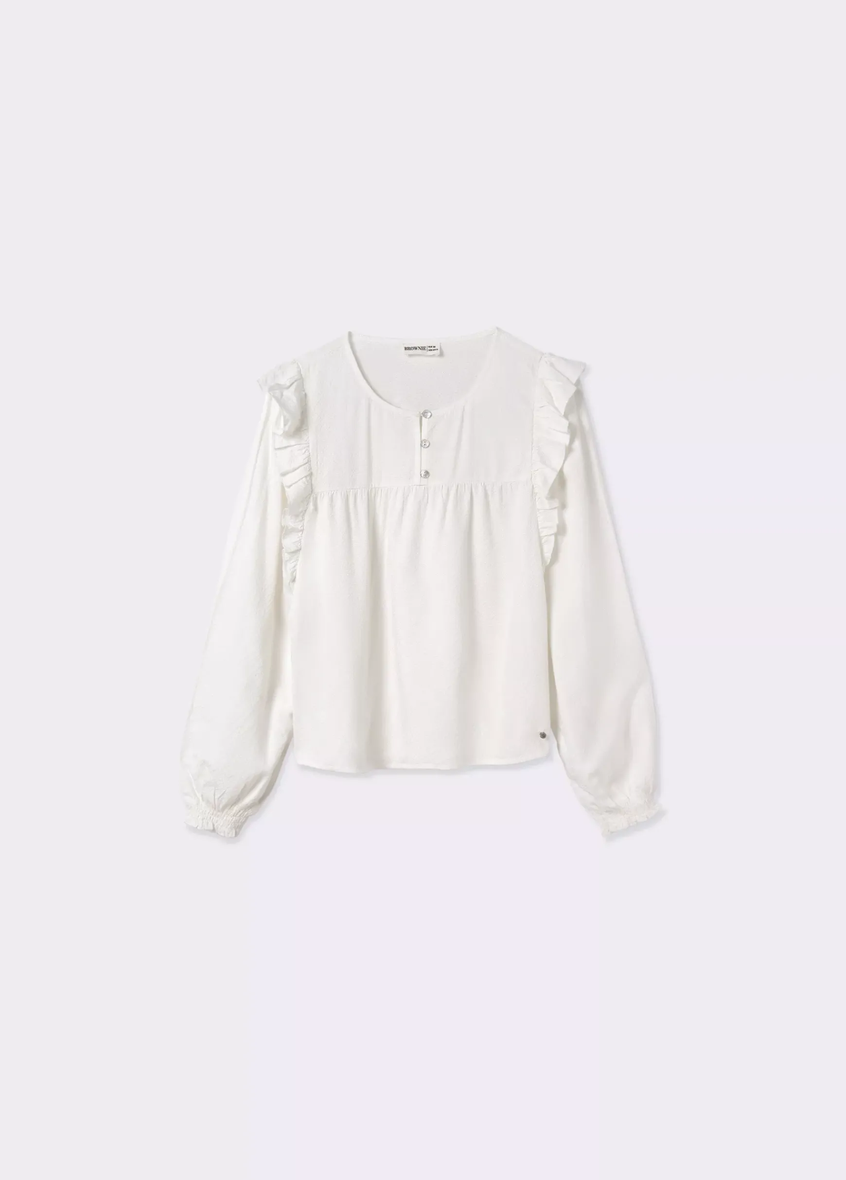 Blusa manga volantes*Brownie Discount