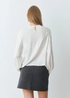 Blusa pecherín smock*Brownie Outlet