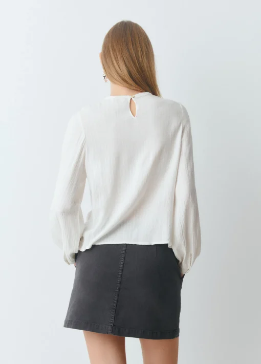 Blusa pecherín smock*Brownie Outlet