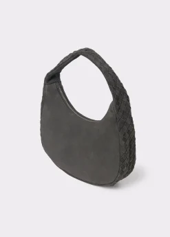 Bolso hombro piel trenzado*Brownie Best