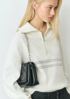 Bolso mediano solapa rayos*Brownie Best