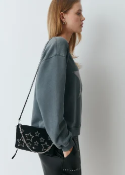 Bolso piel solapa estrellas*Brownie Discount