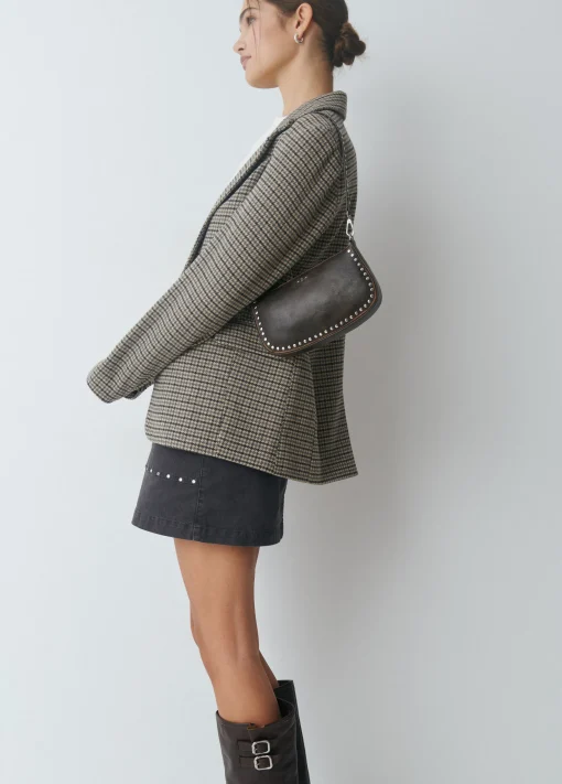 Bolso piel tachas*Brownie Sale