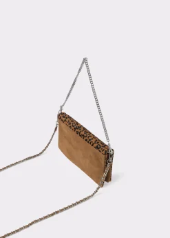 Bolso solapa piel estampado animal*Brownie Clearance