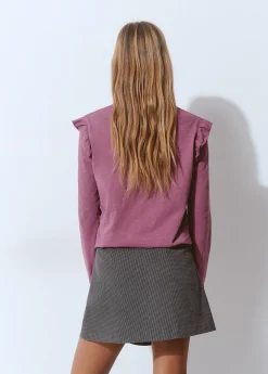 Camiseta algodón flame volantes*Brownie Online