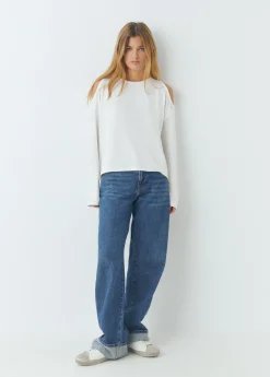 Camiseta cut-out bordado estrellas*Brownie Clearance