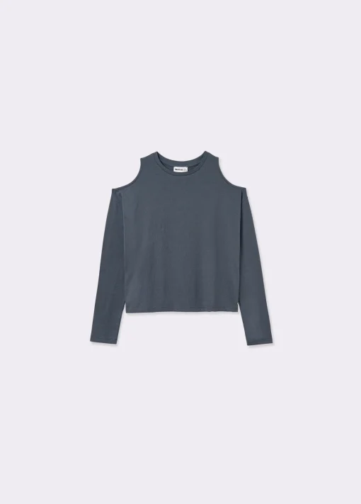 Camiseta cut-out hombro*Brownie Sale
