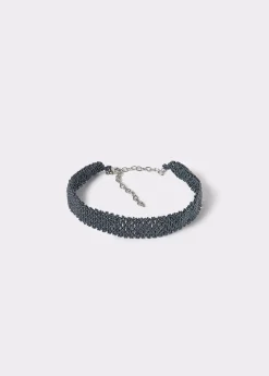 Collar gargantilla cuentas*Brownie New