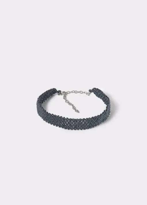 Collar gargantilla cuentas*Brownie New
