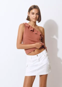 Falda bolsillos cargo*Brownie