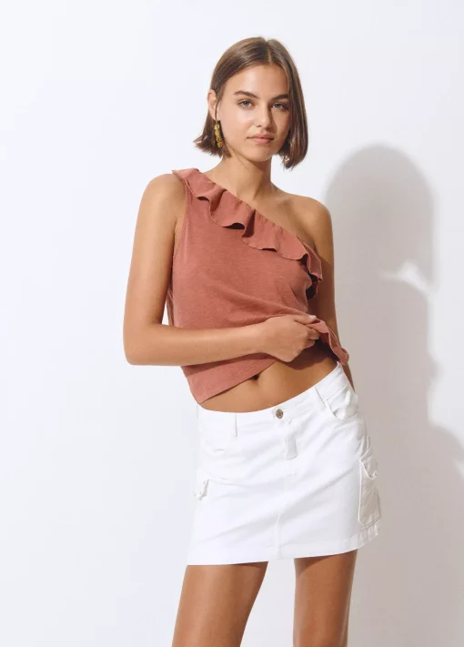 Falda bolsillos cargo*Brownie