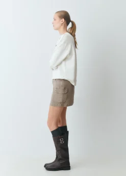 Falda bolsillos cargo*Brownie New