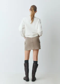 Falda bolsillos cargo*Brownie New