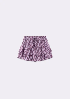 Falda estampada volantes*Brownie Online