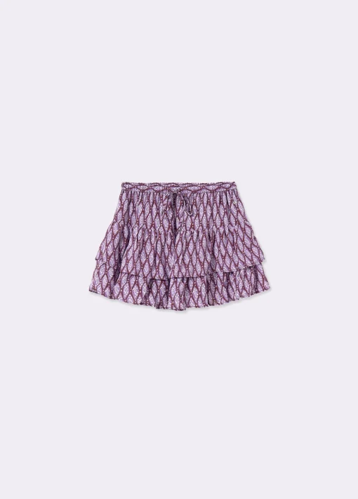 Falda estampada volantes*Brownie Online