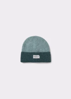 Gorro bicolor canalé lurex*Brownie Hot