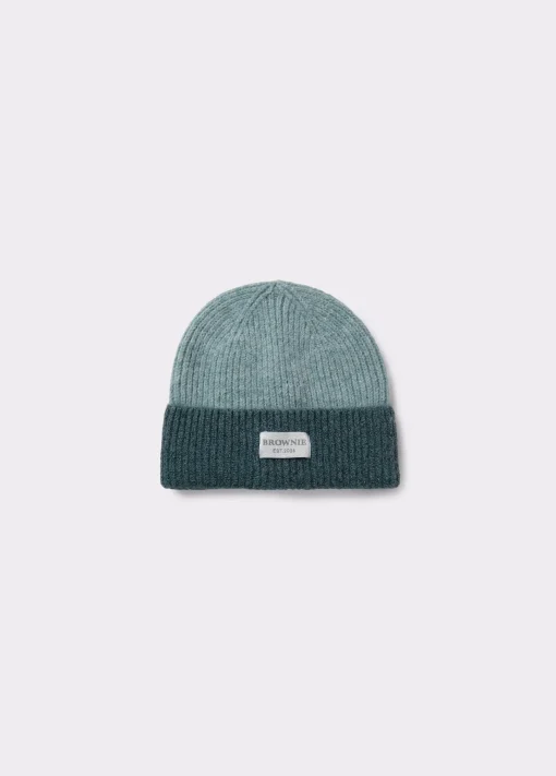 Gorro bicolor canalé lurex*Brownie Hot