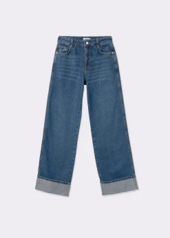 Jeans bajo vuelta*Brownie