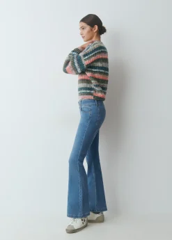 Jeans campana cintura ancha*Brownie Discount