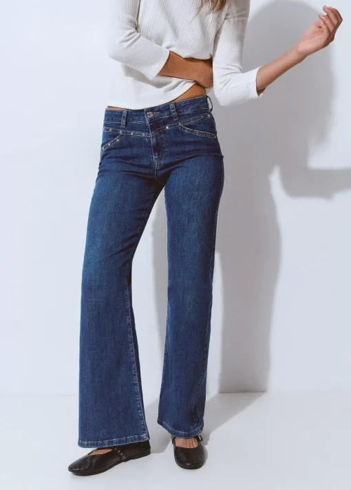Jeans culotte tachas*Brownie New