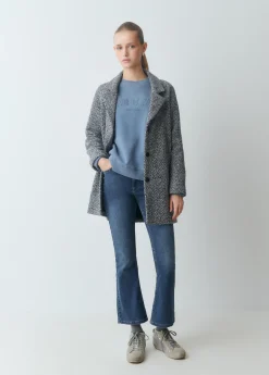 Jeans flare cropped*Brownie New