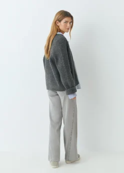 Pantalón corte lateral tachas*Brownie Hot