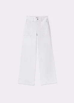 Pantalón culotte con bolsillos frontales*Brownie New