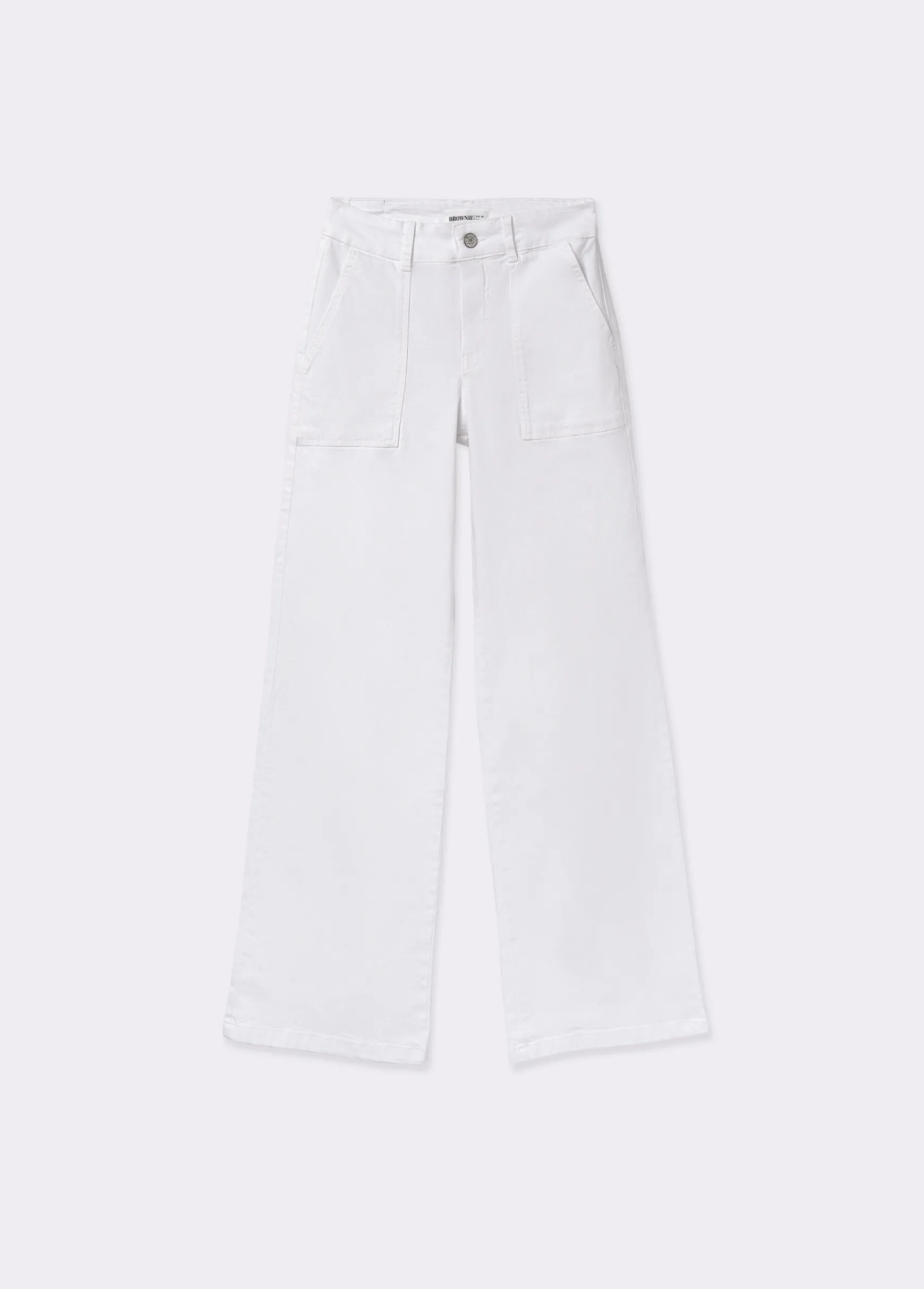 Pantalón culotte con bolsillos frontales*Brownie New