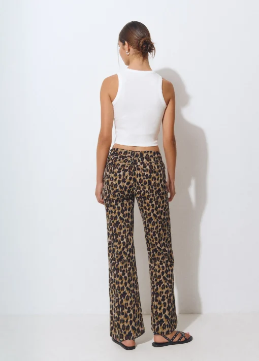 Pantalón estampado animal*Brownie New