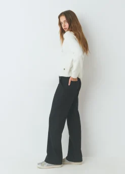 Pantalón recto con cinturón*Brownie Best