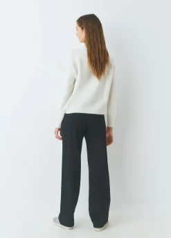 Pantalón recto con cinturón*Brownie Best