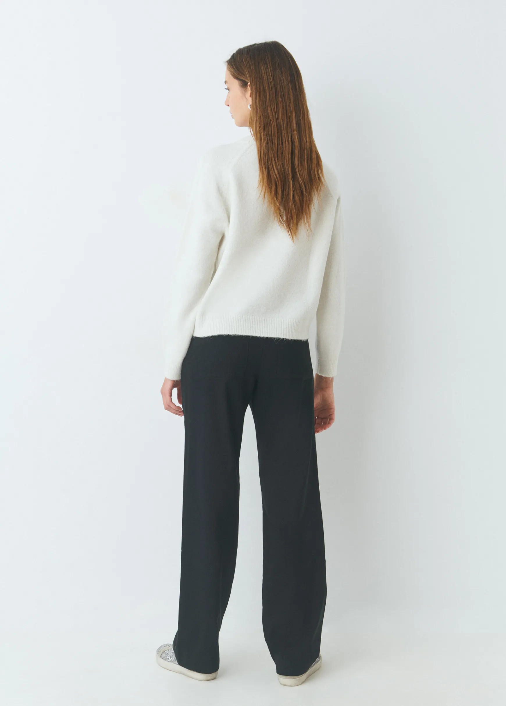 Pantalón recto con cinturón*Brownie Best