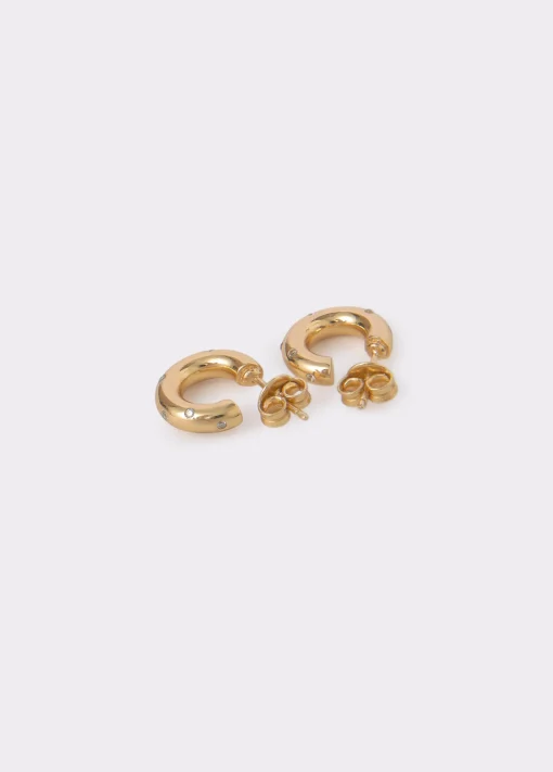 Pendientes aro circonita*Brownie Discount