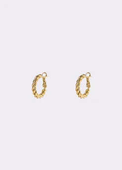 Pendientes aro entrelazado*Brownie Best