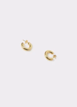 Pendientes aro grueso mini*Brownie Clearance