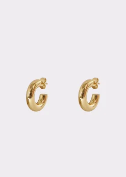 Pendientes aro grueso mini*Brownie Clearance