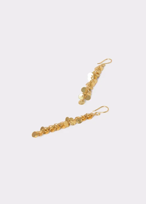 Pendientes largos chapas grabadas*Brownie Best