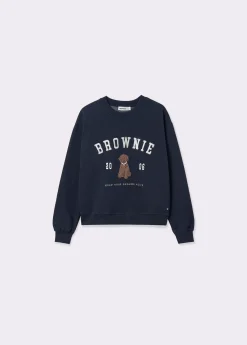 Sudadera bordada print perrito*Brownie Best