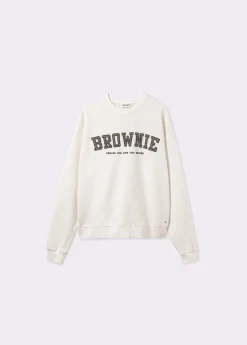 Sudadera parche cuadros*Brownie Hot
