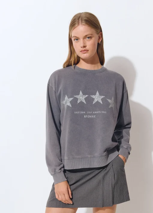 Sudadera print estrellas*Brownie Clearance