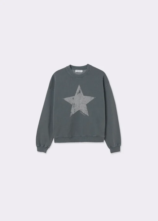 Sudadera print posicional estrella*Brownie Clearance