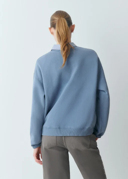 Sudadera texto desflecado*Brownie Hot