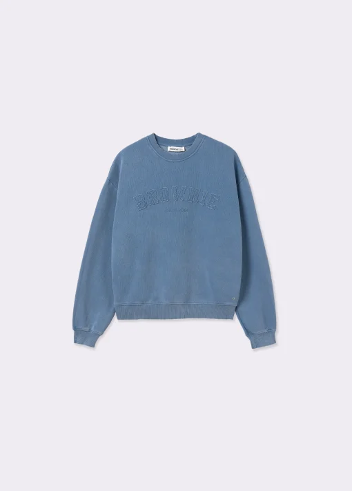 Sudadera texto desflecado*Brownie Hot