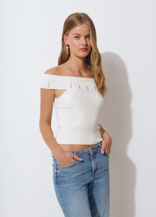 Top bardot tachas*Brownie Online
